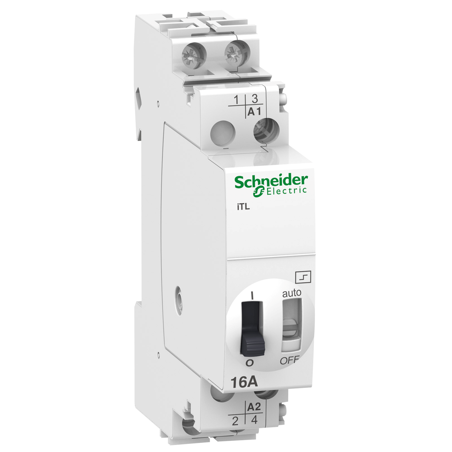 Schneider Electric-A9C30012-Acti9, iTL télérupteur 16A 2NO 12VCA 6VCC 50-60Hz