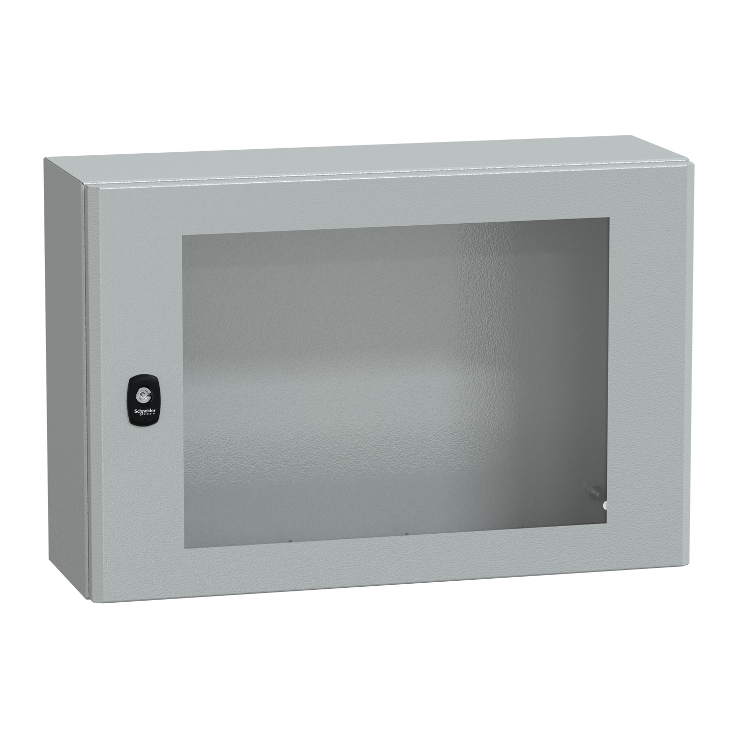 Schneider Electric-NSYS3D4620T-PanelSeT S3D - Enveloppe acier - H400xL600xP200 mm - porte vitrée
