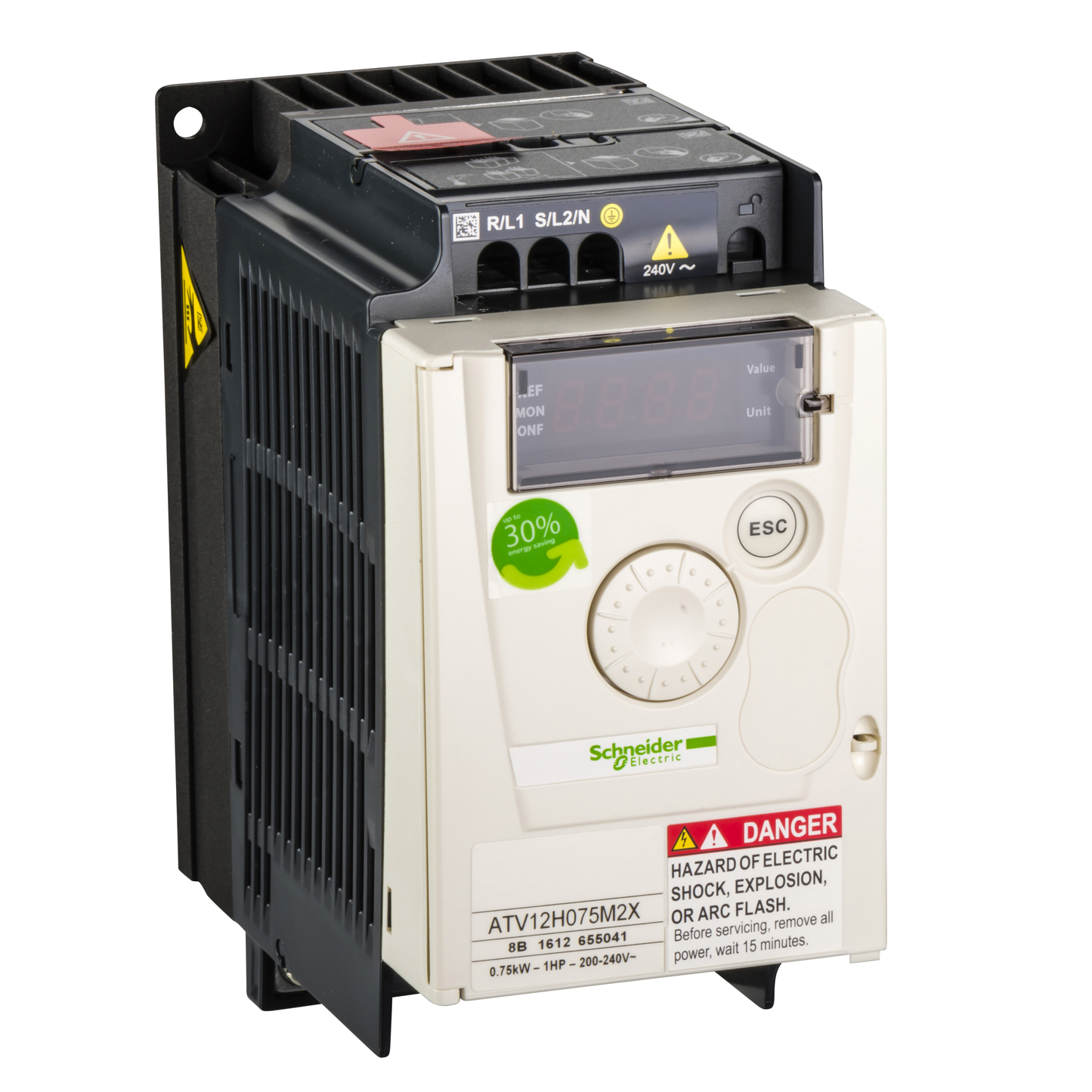 Schneider Electric-ATV12H075M2X-ATV12 0.75KW 240V 1PH 1HP
