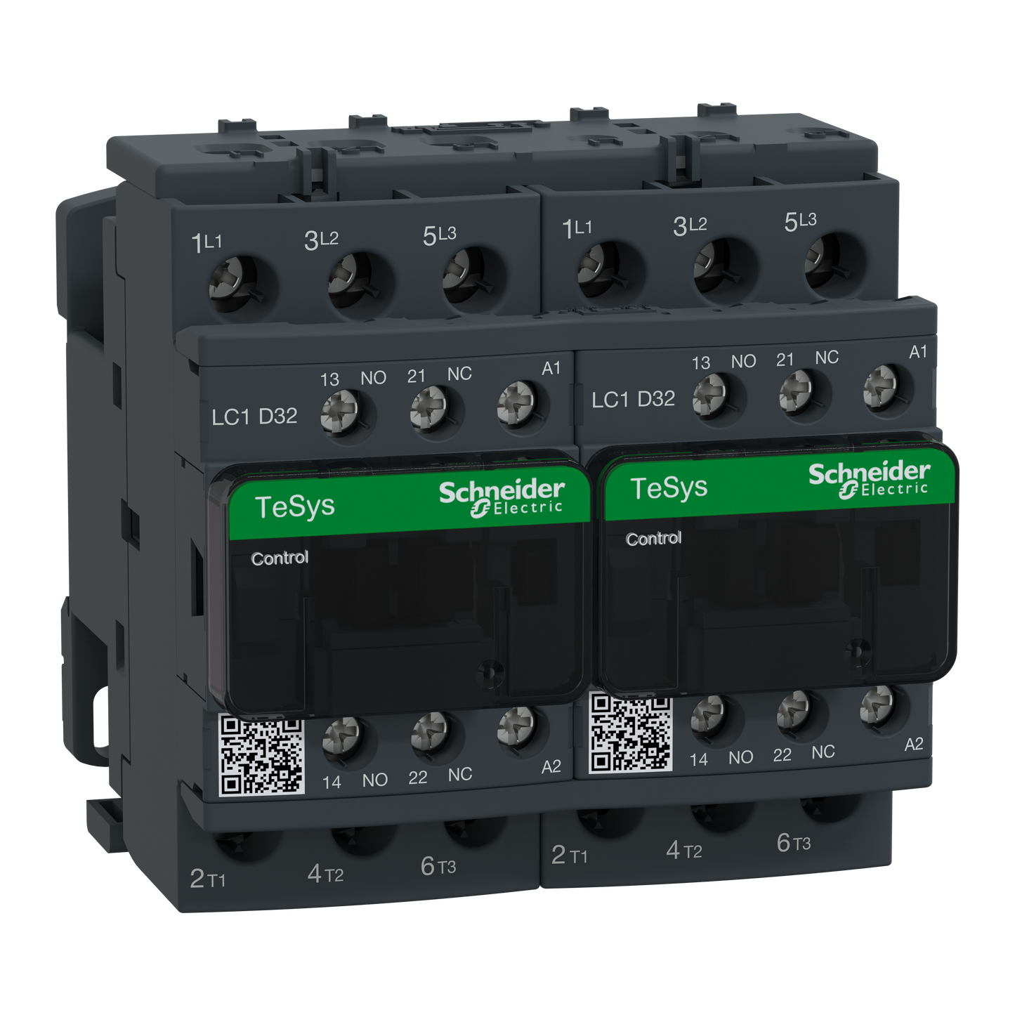 Schneider Electric-LC2D32D7-TeSys LC2D - contacteur inverseur - 3P - AC-3 440V - 32A - bobine 42Vca