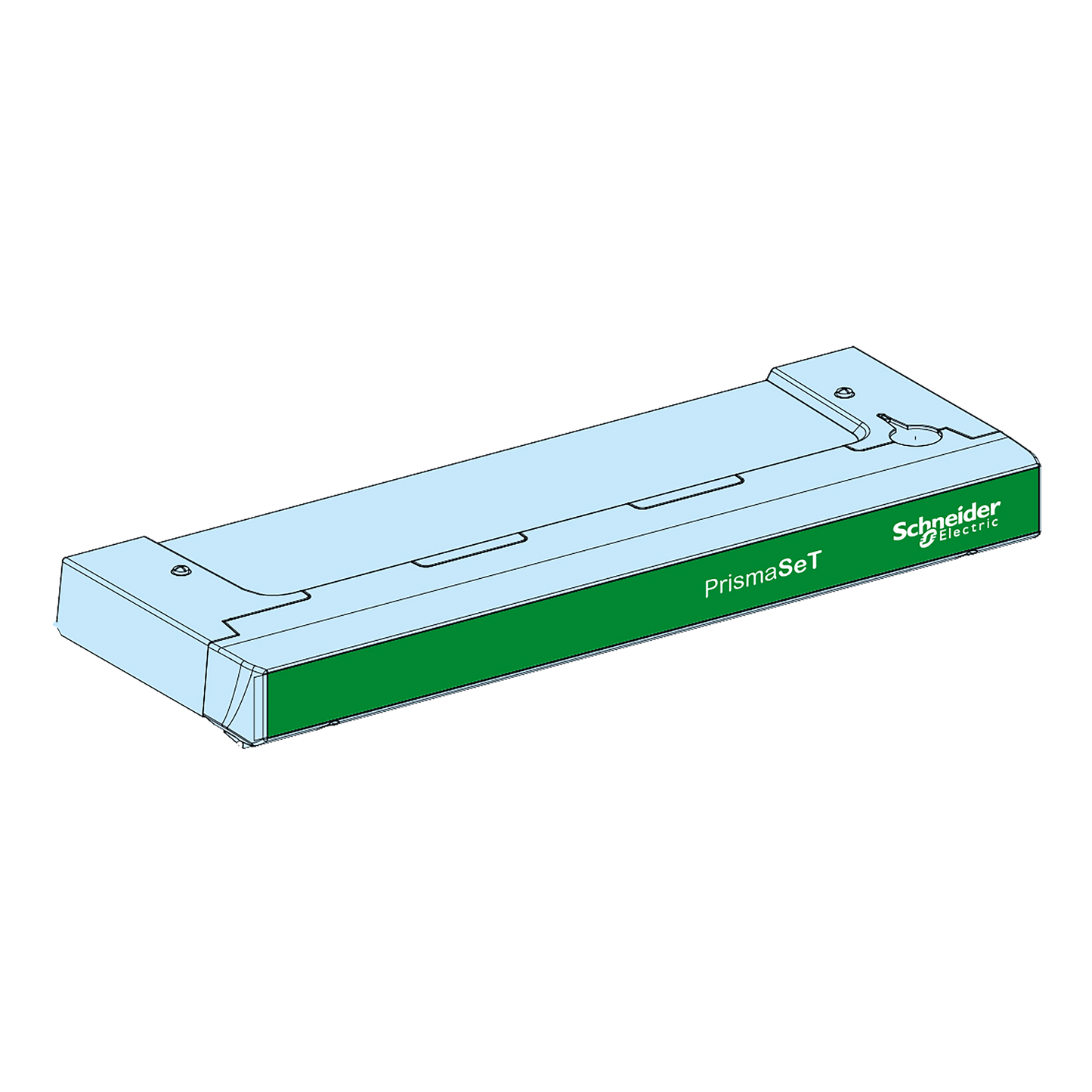 Schneider Electric-LVS08886-PrismaSeT G - Toit coffret L300 IP30 avec signature esthét. Schneider Electric