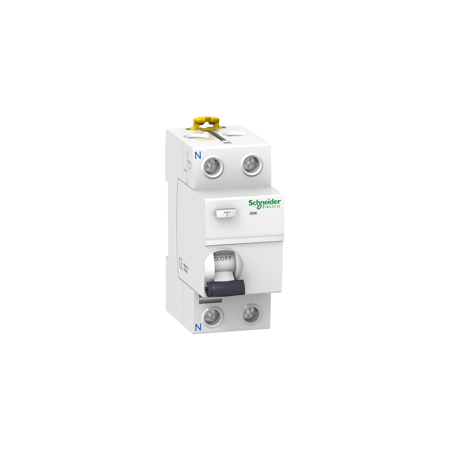 Schneider Electric-A9R55240-Acti9 iIDK - Interrupteur diff - 2P - 40A - 500A/4,5kA - 30mA - Type AC