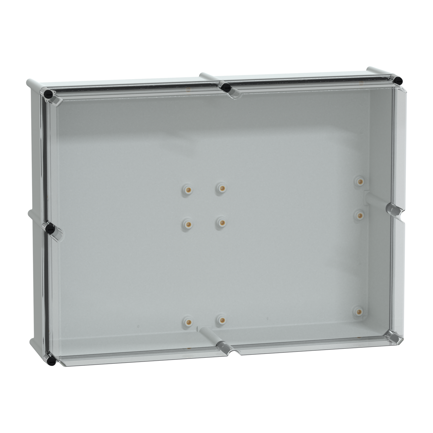 Schneider Electric-NSYPLS5472AG-Thalassa PLS - Boite avec couvercle transparent 54x72x23 Ral 7035