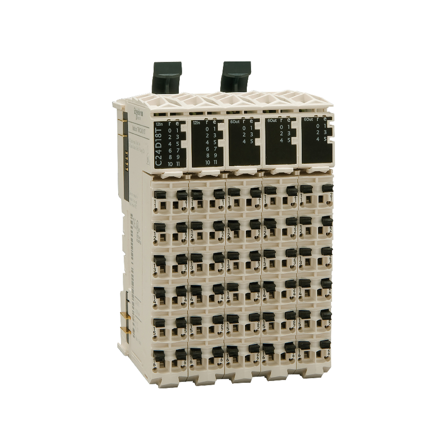 Schneider Electric-TM5C24D12R-Modicon TM - bloc d'extension compact 24 entrées - 12 sorties