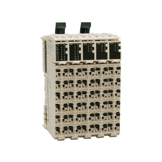 Schneider Electric-TM5C24D12R-Modicon TM - bloc d'extension compact 24 entrées - 12 sorties