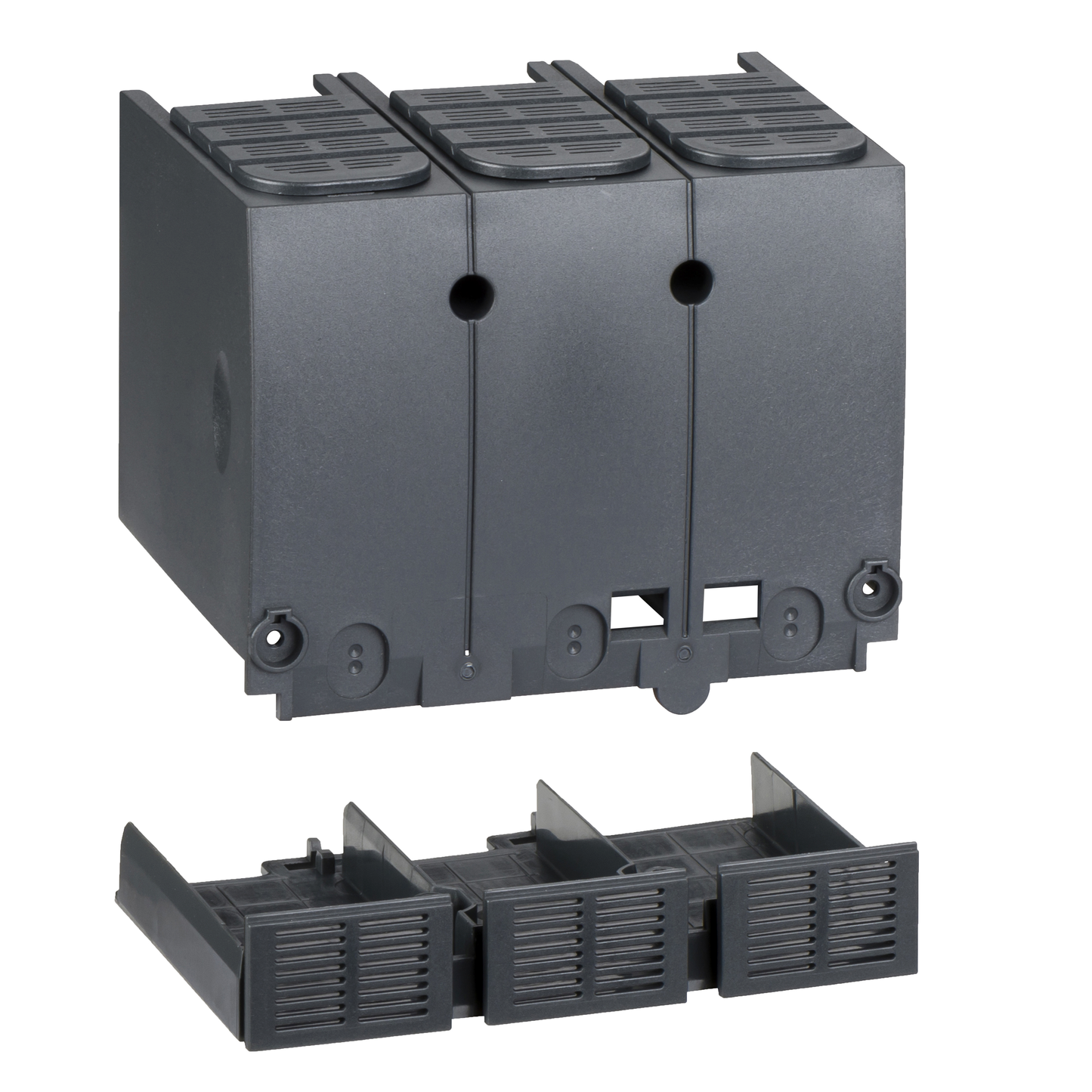 Schneider Electric-LV438325-ComPacT NSX - Cache-borne pour mise en série/parallèle - 3P - pour NSX100-250