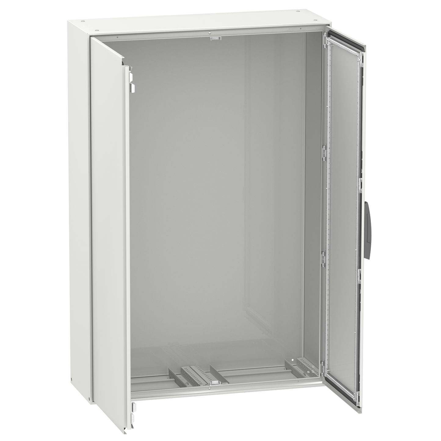 Schneider Electric-NSYSM2012502DP-PanelSeT SM - armoire monobloc - 2 portes - châssis plein - 2000x1200x500mm
