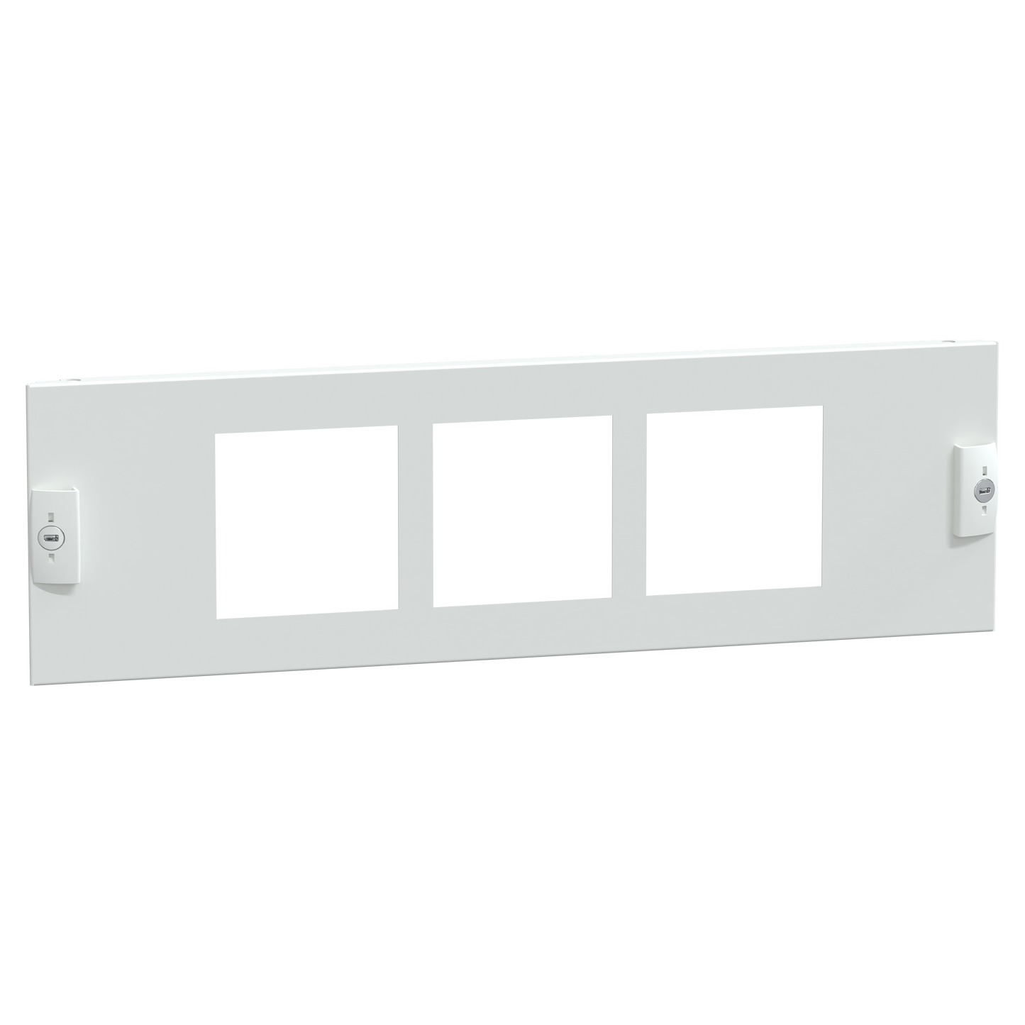 Schneider Electric-LVS03911-PrismaSeT G - Plastron mesure - 3M - L600 - 3 appareils 96 x 96 mm