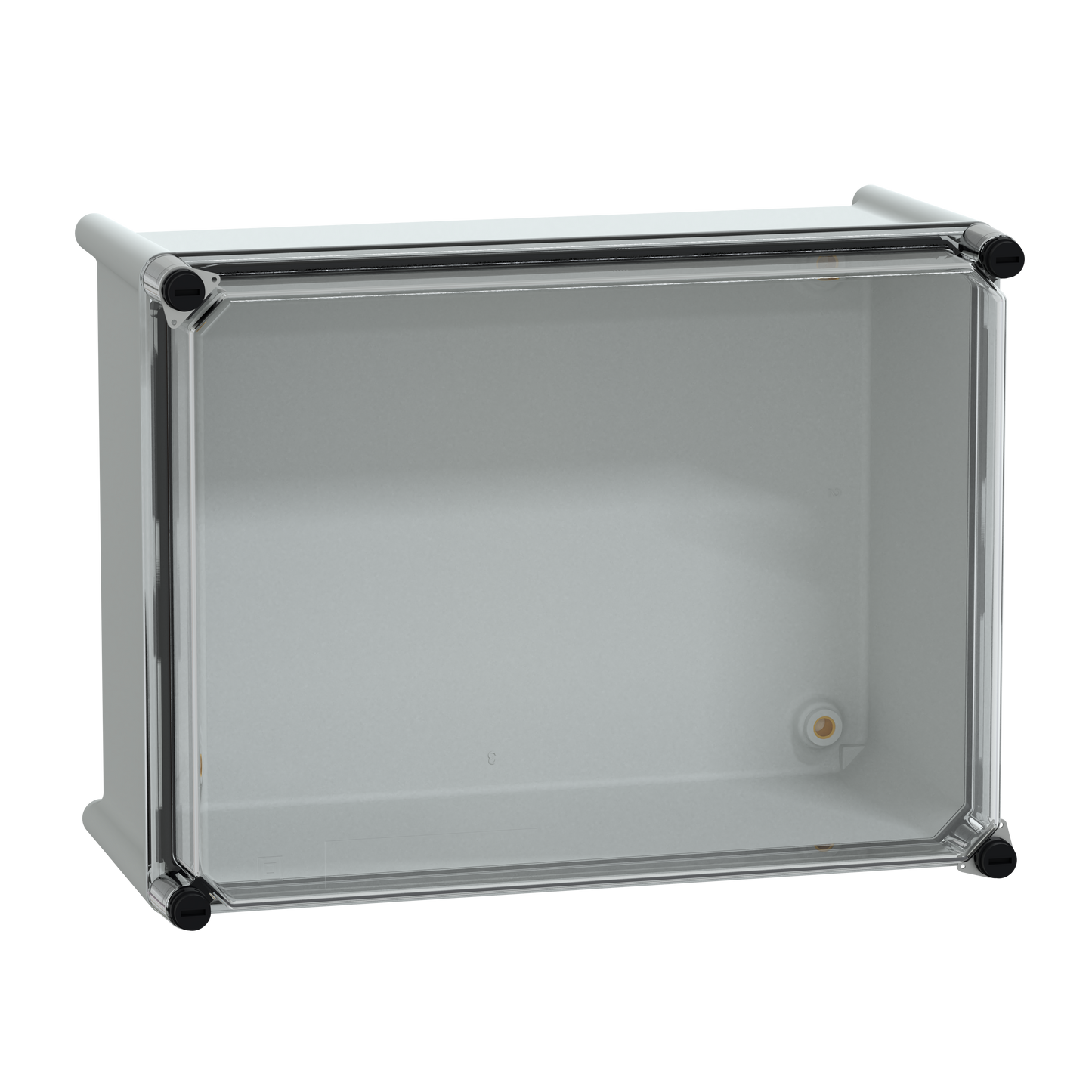 Schneider Electric-NSYPLS2736G-Thalassa PLS - Boite avec couvercle transparent 27x36x18 Ral 7035