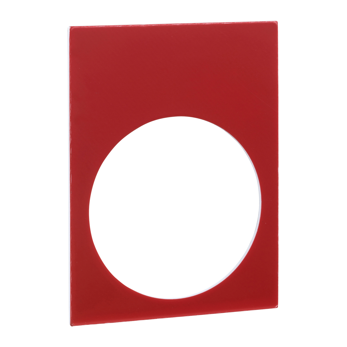 Schneider Electric-ZB2BY2101-Harmony - étiquette - 30x40mm - 1 face noire, 1 face rouge - sans marquage