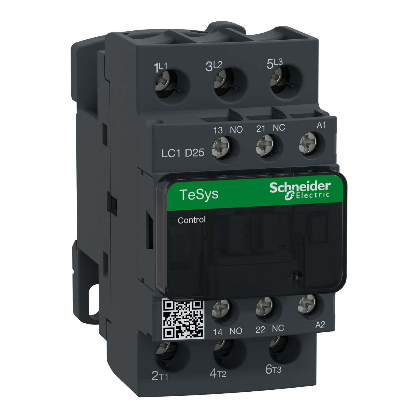 Schneider Electric-LC1D25M7TQ-contacteur CONT 25A 1F plus 1O 220V 50 60