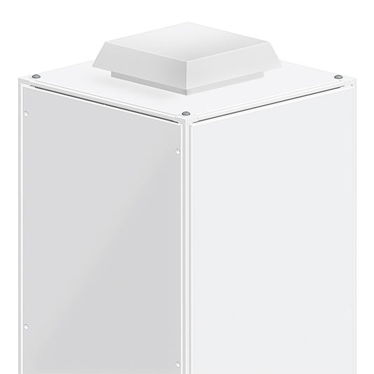 Schneider Electric-NSYCAC228RMB-ClimaSys - Grille sortie toit - découpe 228x228mm RAL9003