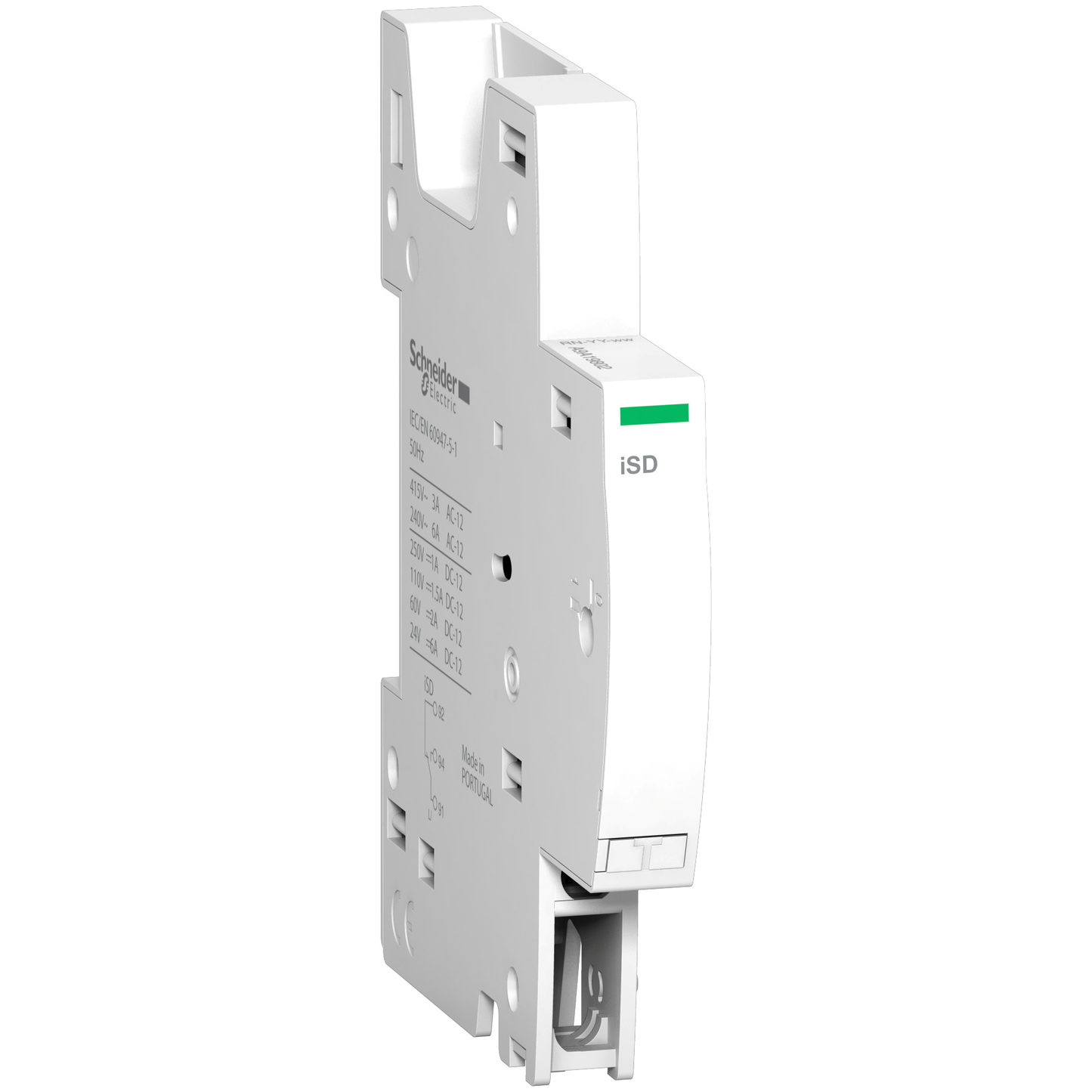 Schneider Electric-A9A19802-Acti9 iC60 RCBO - contact signal défaut SD - 240-415Vca 24-130Vcc