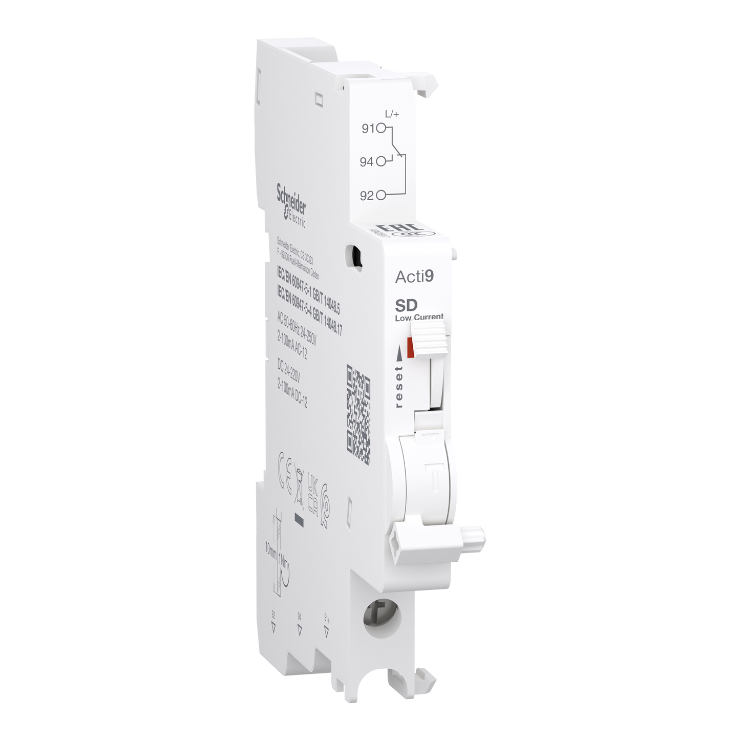 Schneider Electric-A9N26917-C60 C120 SD bas niveau 1OC 2to100mA AC-DC
