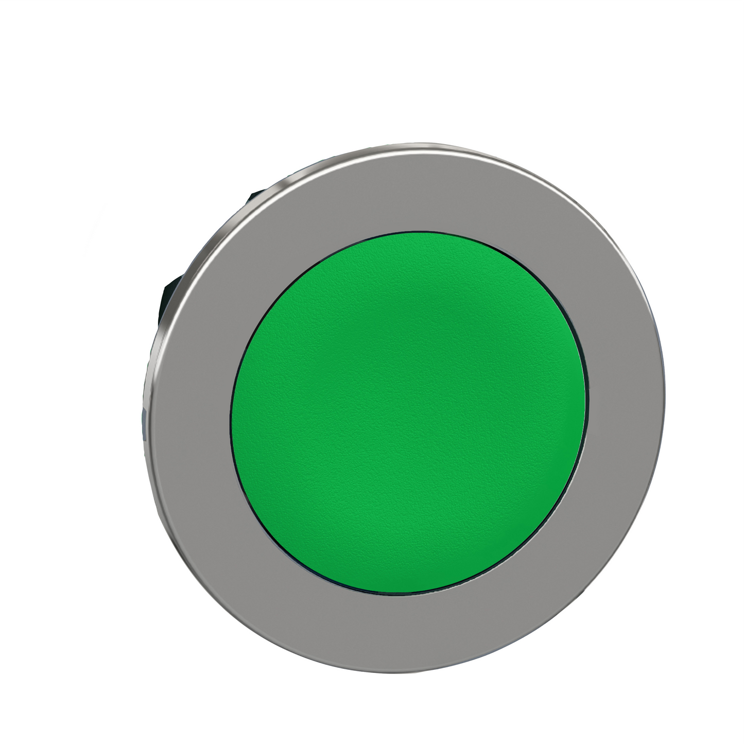 Schneider Electric-ZB4FA3-Harmony XB4 - tête bouton poussoir à impulsion - flush - vert