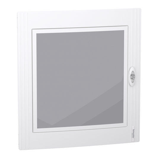 Schneider Electric-LVSXDT324-PrismaSeT XS - Porte transparente RAL9003 pour coffret saillie 3R 24 modules