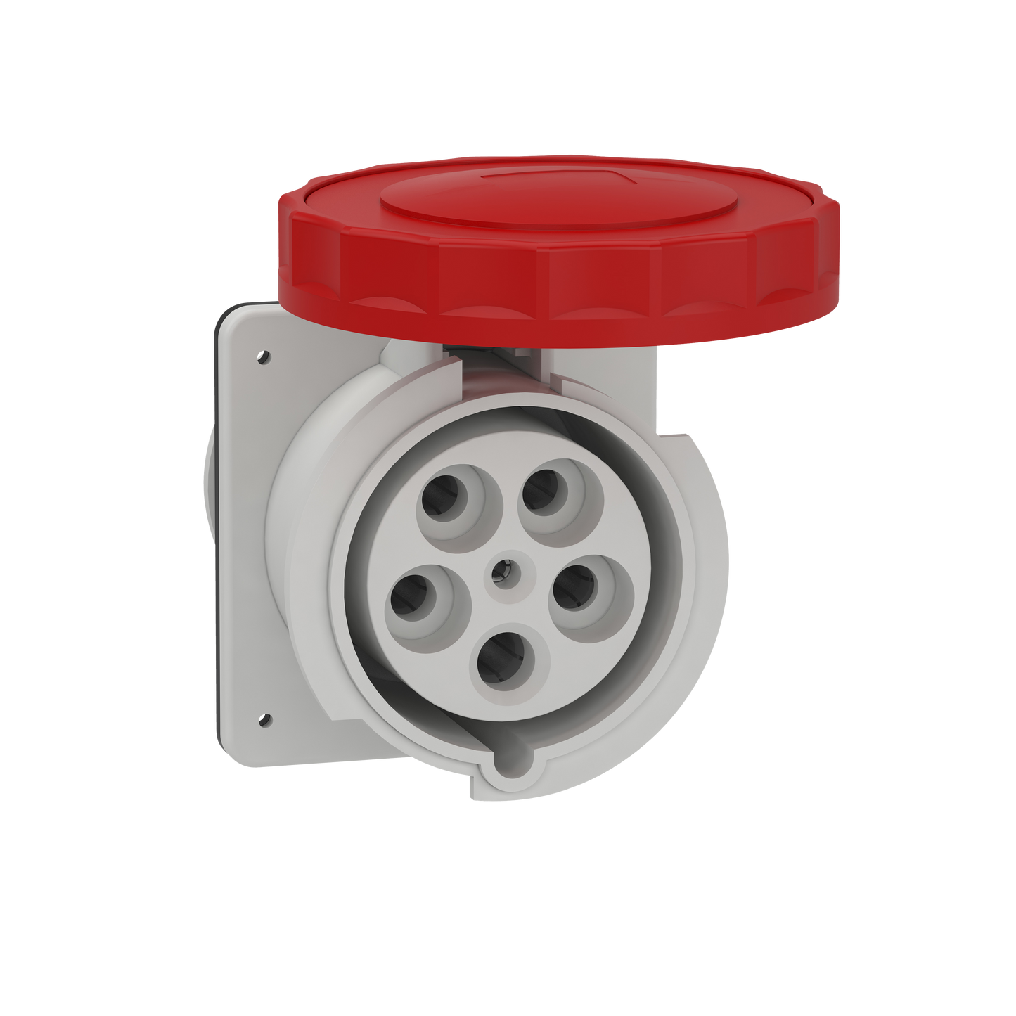 Schneider Electric-81695-Mureva - prise industrielle droite CEE - 125A 5P 380V 6U - IP67