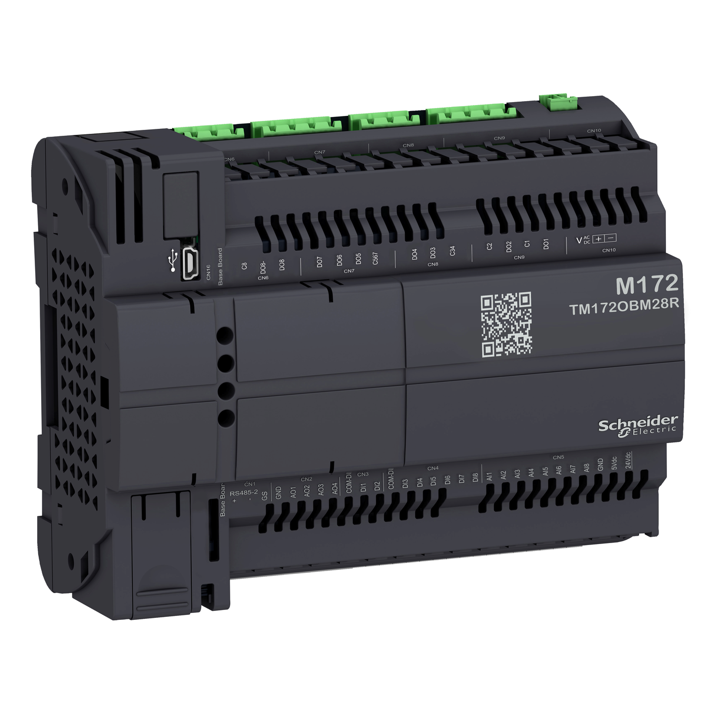 Schneider Electric-TM172OBM28R-M172 Opt. Blind 28 I/Os, 2 RS485 Isol M172 Opt. Blind 28 I/Os, 2 RS485