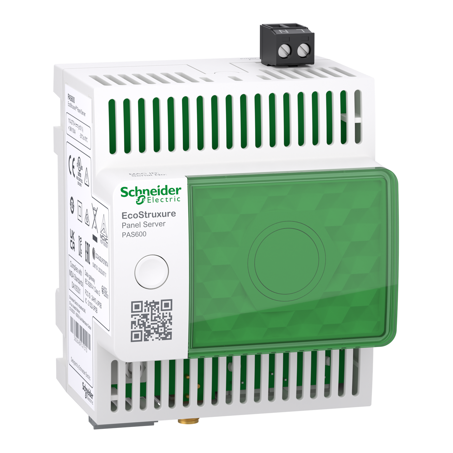 Schneider Electric-PAS600-EnerlinX - EcoStruxure Panel Server Universel - alim 110-277VACDC