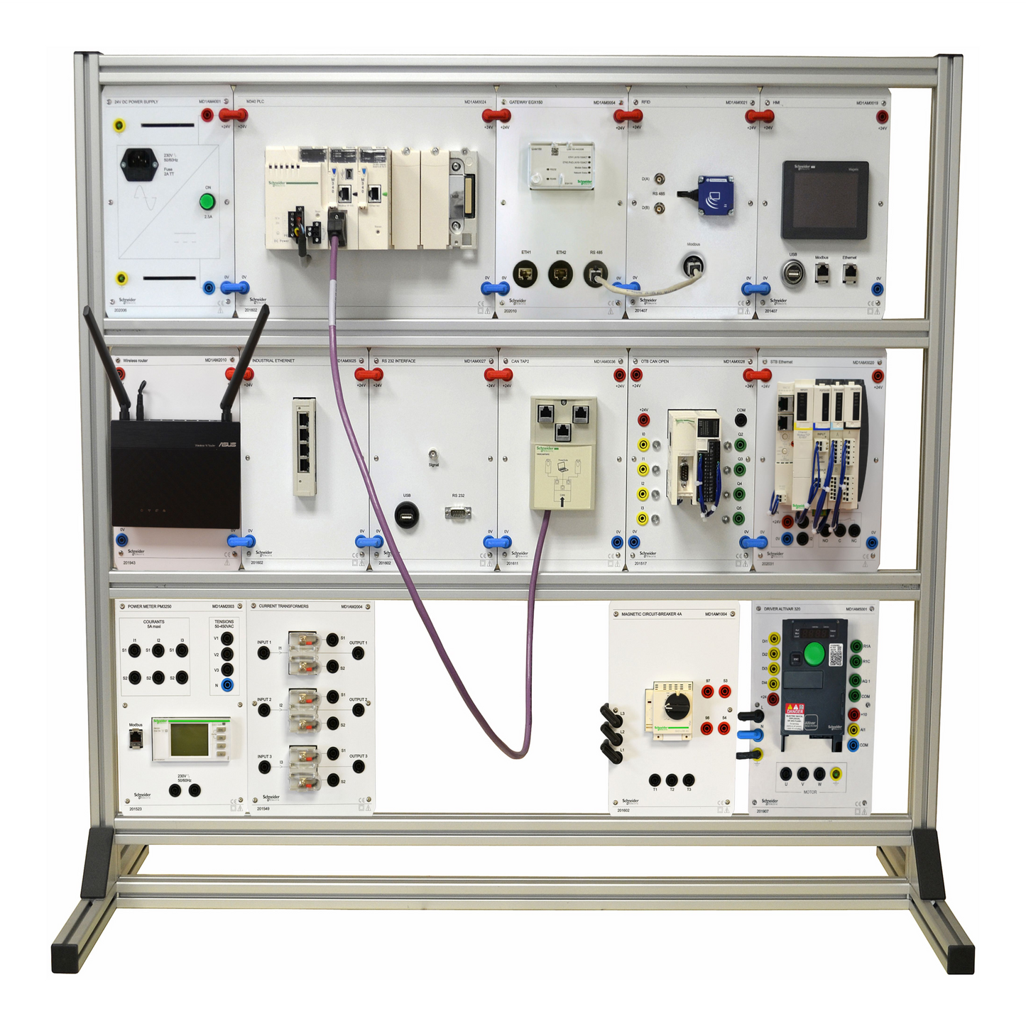 Schneider Electric-MD1AMLCOM-DID - Banc modulaire communication industrielle