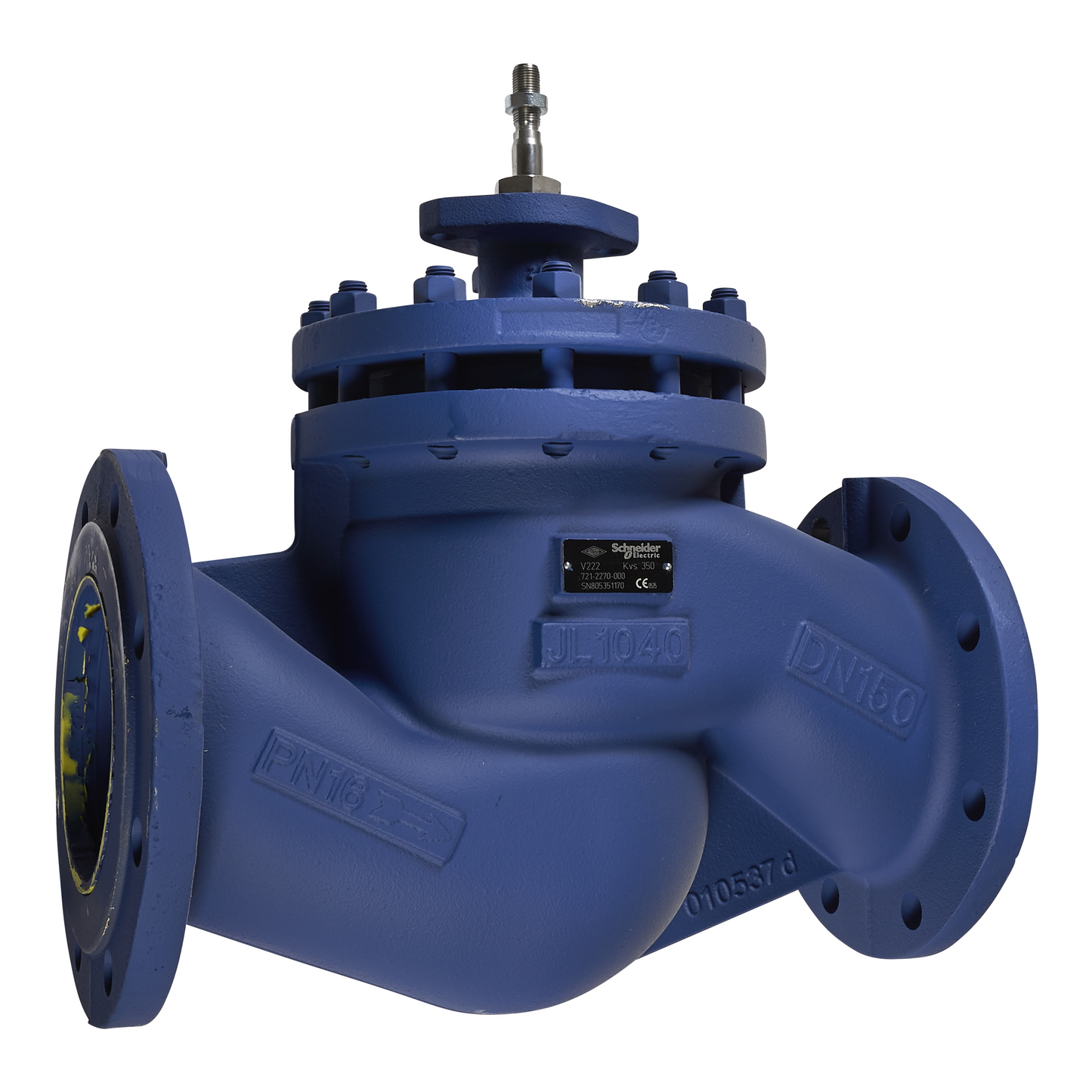 Schneider Electric-7212270000-Vanne 2 voies fonte à bride PN16 DN150 Kv300