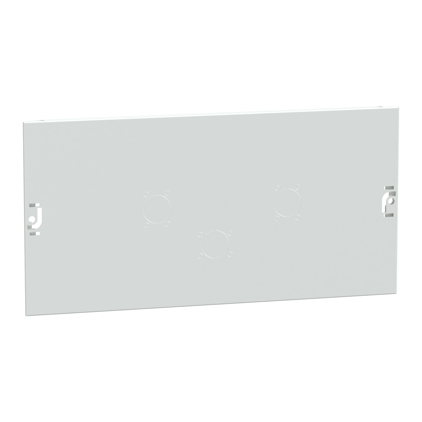 Schneider Electric-LVS03309-PrismaSeT P - Plastron FuPacT GS63/100/160 3P/4P - 5M - horizont.-RAL9003