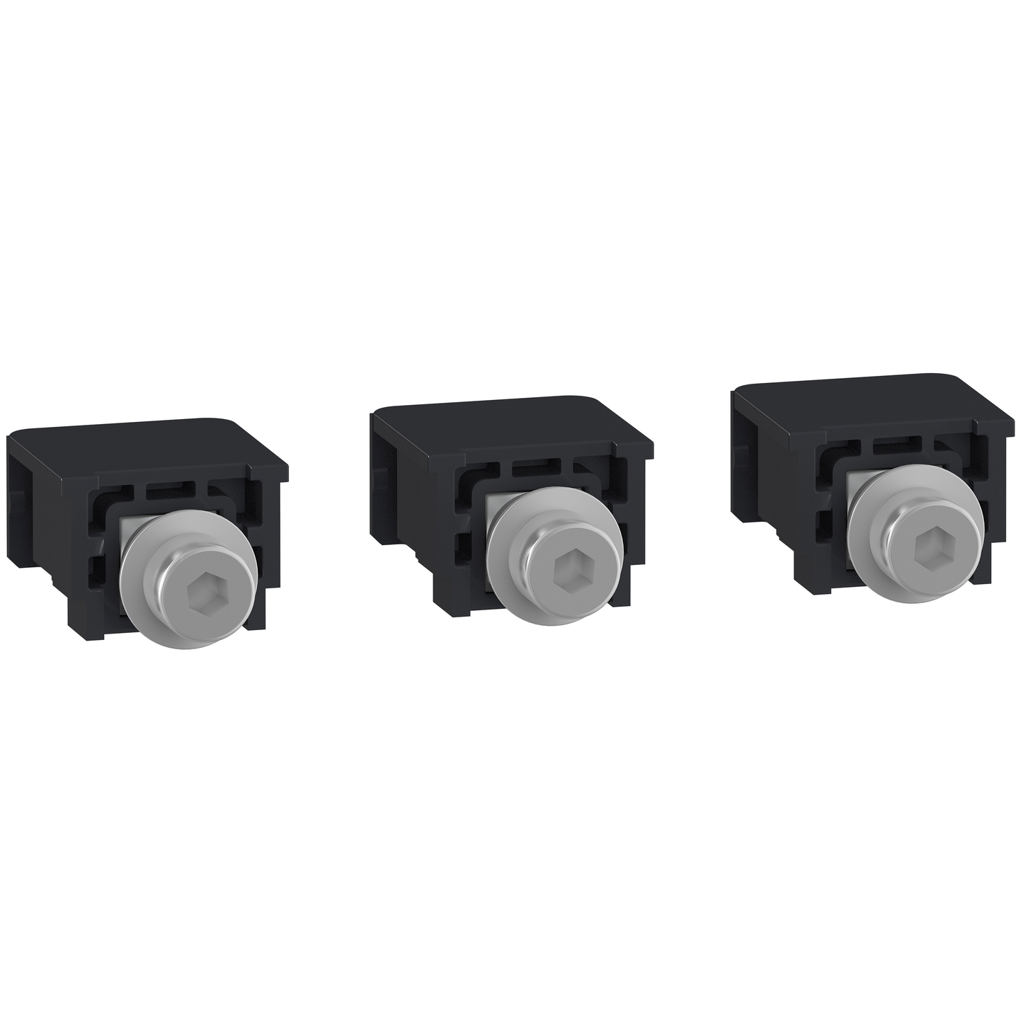 Schneider Electric-LV426960-ComPacT NSXm - 3 connecteurs pour cosse/barre avec vis pour NSXm