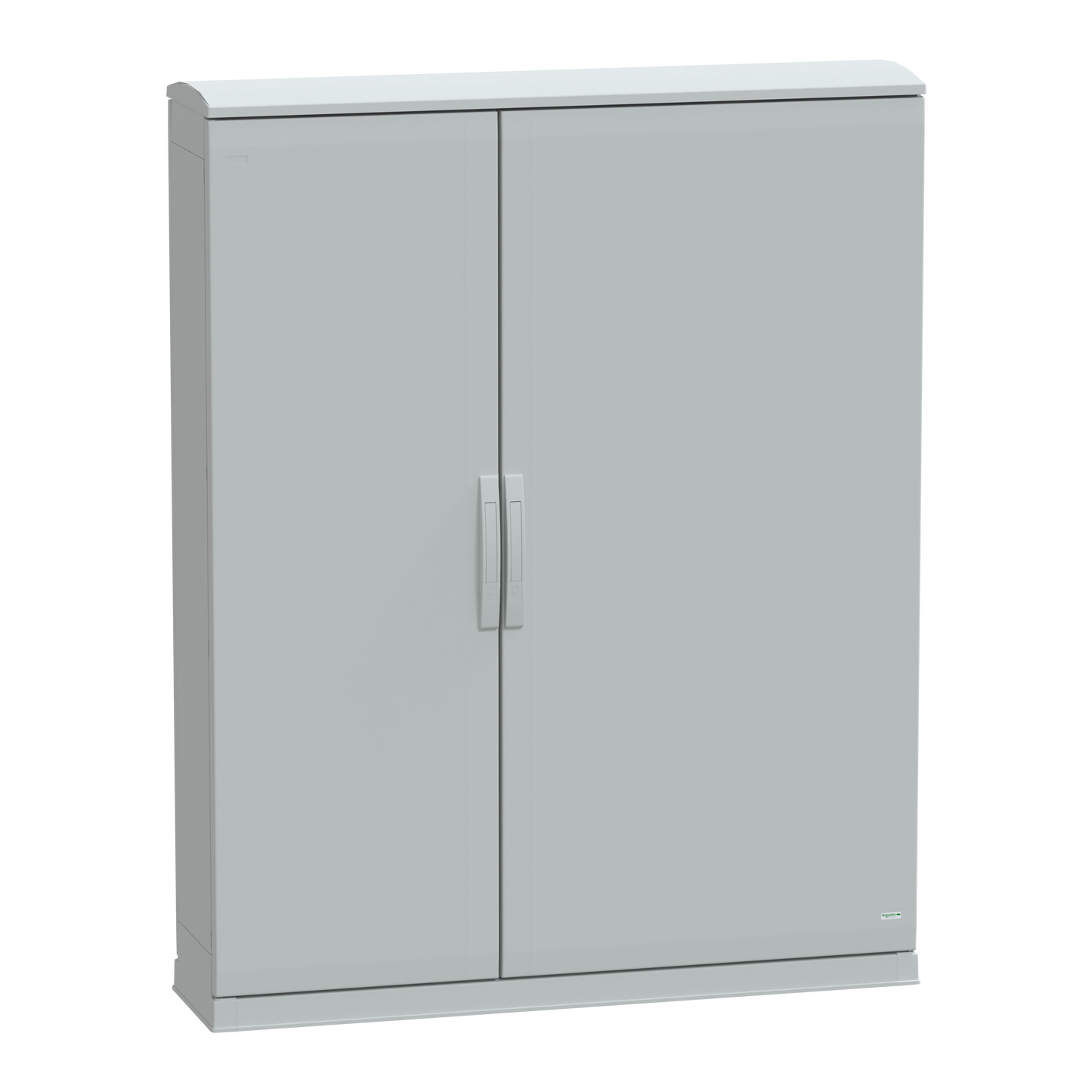 Schneider Electric-NSYPLAZT15123G-Thalassa - Armoire polyester socle + toit 1500x1250x320- IP44 Ral 7035