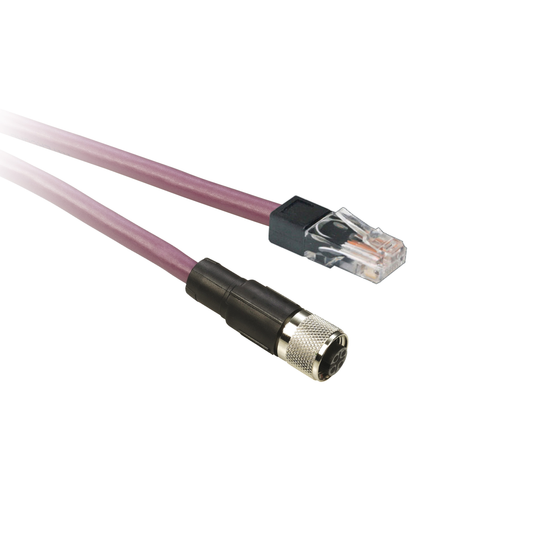 Schneider Electric-VW3M94CAN45R03-Lexium - câble CANopen - M12 femelle/RJ45 male - 3m
