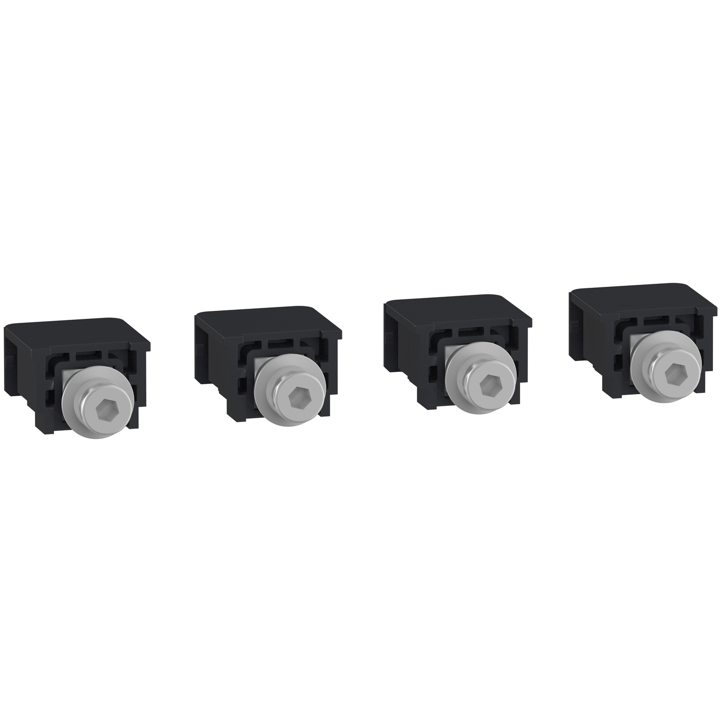 Schneider Electric-LV426961-ComPacT NSXm - 4 connecteurs pour cosse/barre avec vis pour NSXm