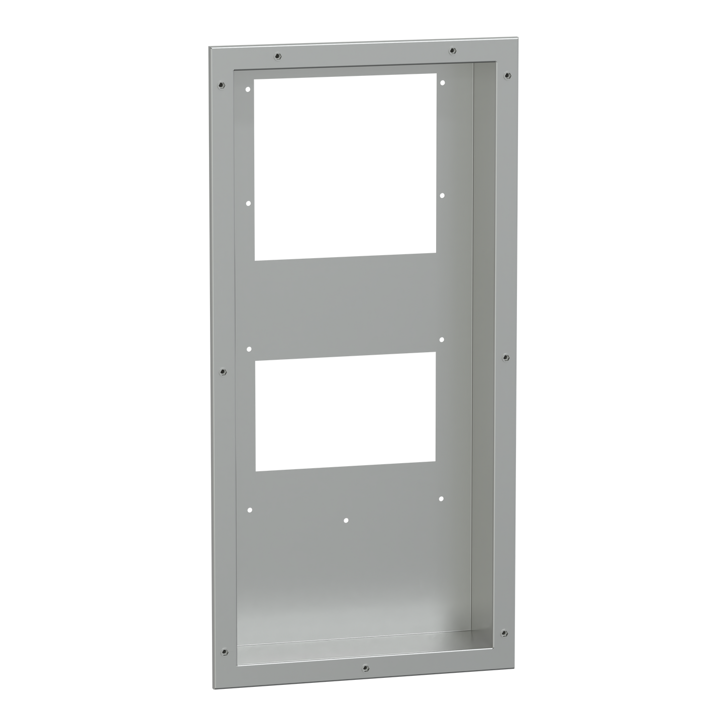 Schneider Electric-NSYCUACC039DG-ClimaSys - Kit montage semi-encastré - climatisation latérale inox 350-600W