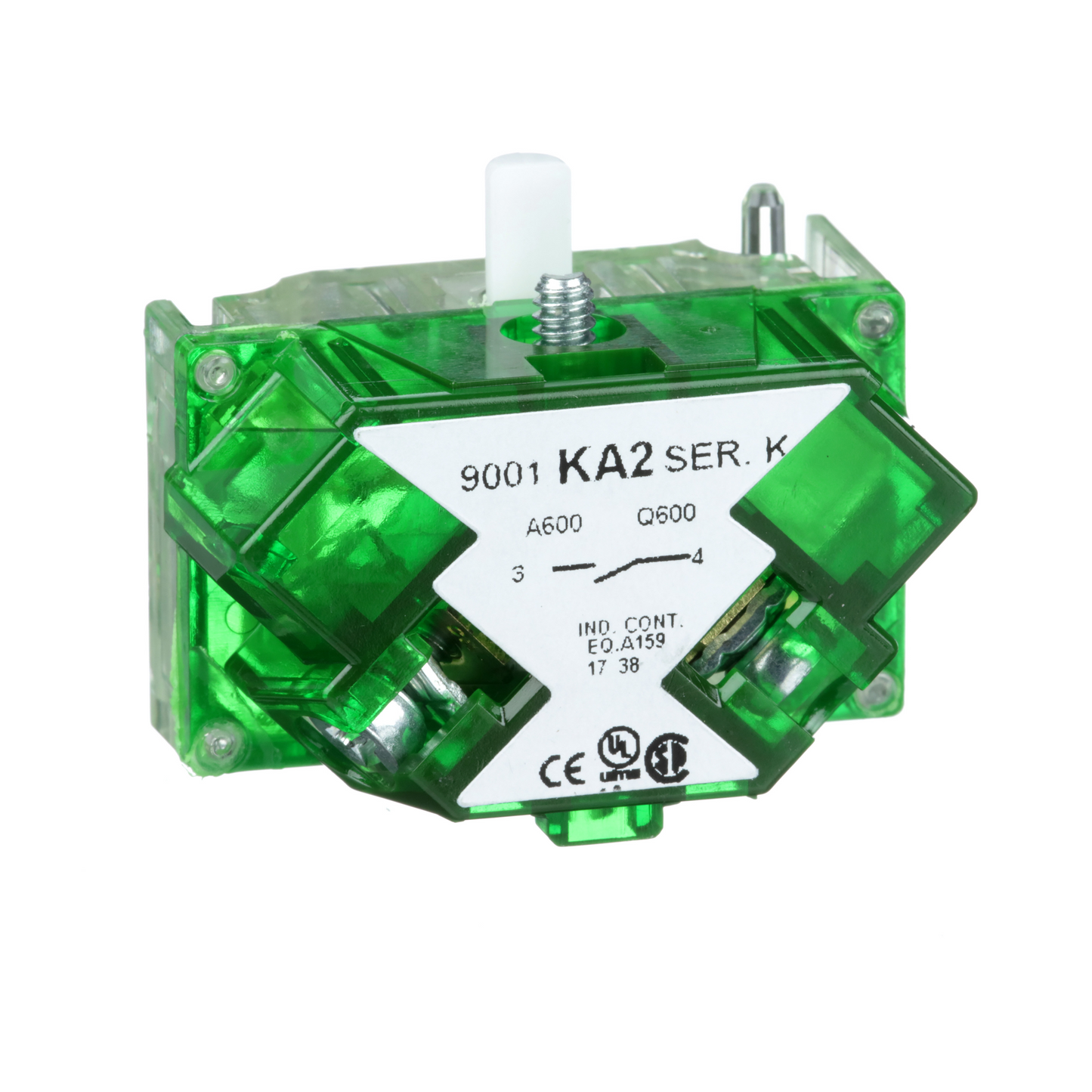 Schneider Electric-9001KA2-Harmony 9001K - bloc contact pour bouton - Ø30 - 1F bornes protégées