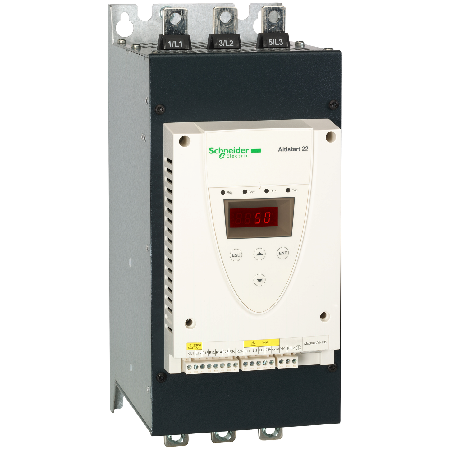 Schneider Electric-ATS22C17S6-Altistart - Demarreur progressif electronique controle 220v puissance 170a 600v