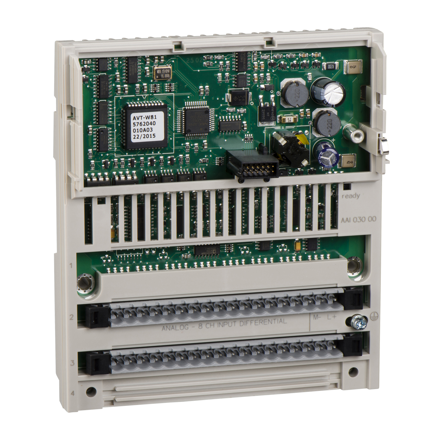 Schneider Electric-170AAI52040-Modicon Momentum - entrée analogique distribuée - 4 entrées différentiel