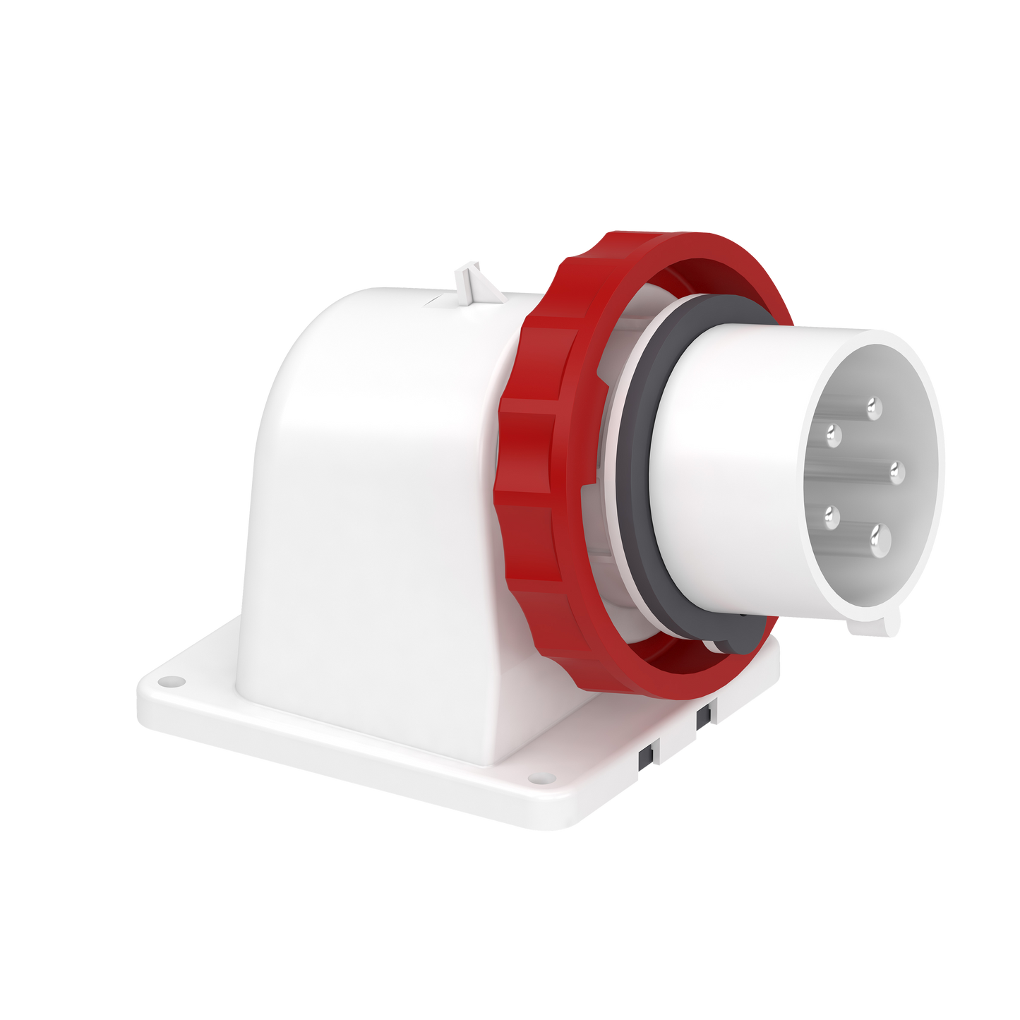 Schneider Electric-83859-Mureva - socle de connecteur industriel - 16 A - 3P+N+T - 380-415 V CA - IP67