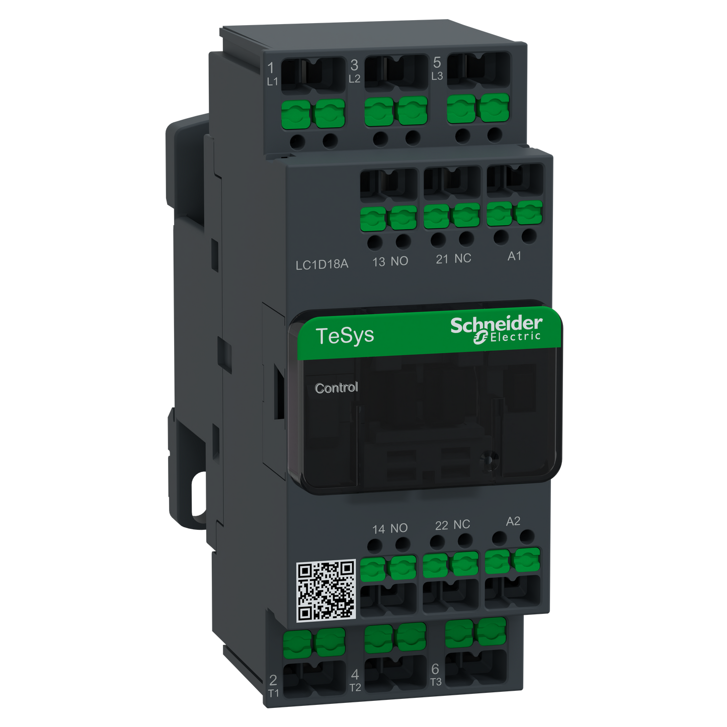 Schneider Electric-LC1D18AQ7-SnIn CONT 18A 1F 1O 380V 50 60
