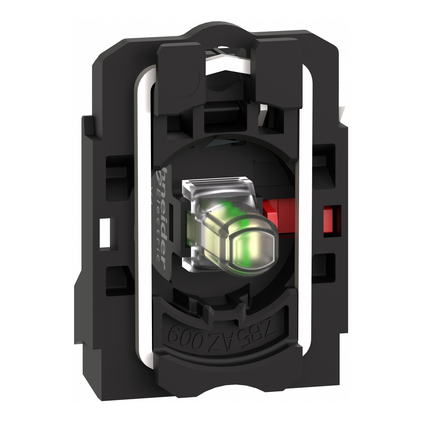 Schneider Electric-ZB5AW0B12-Harmony corps de bouton lumineux - Ø22 - LED Universelle intégrée 1O