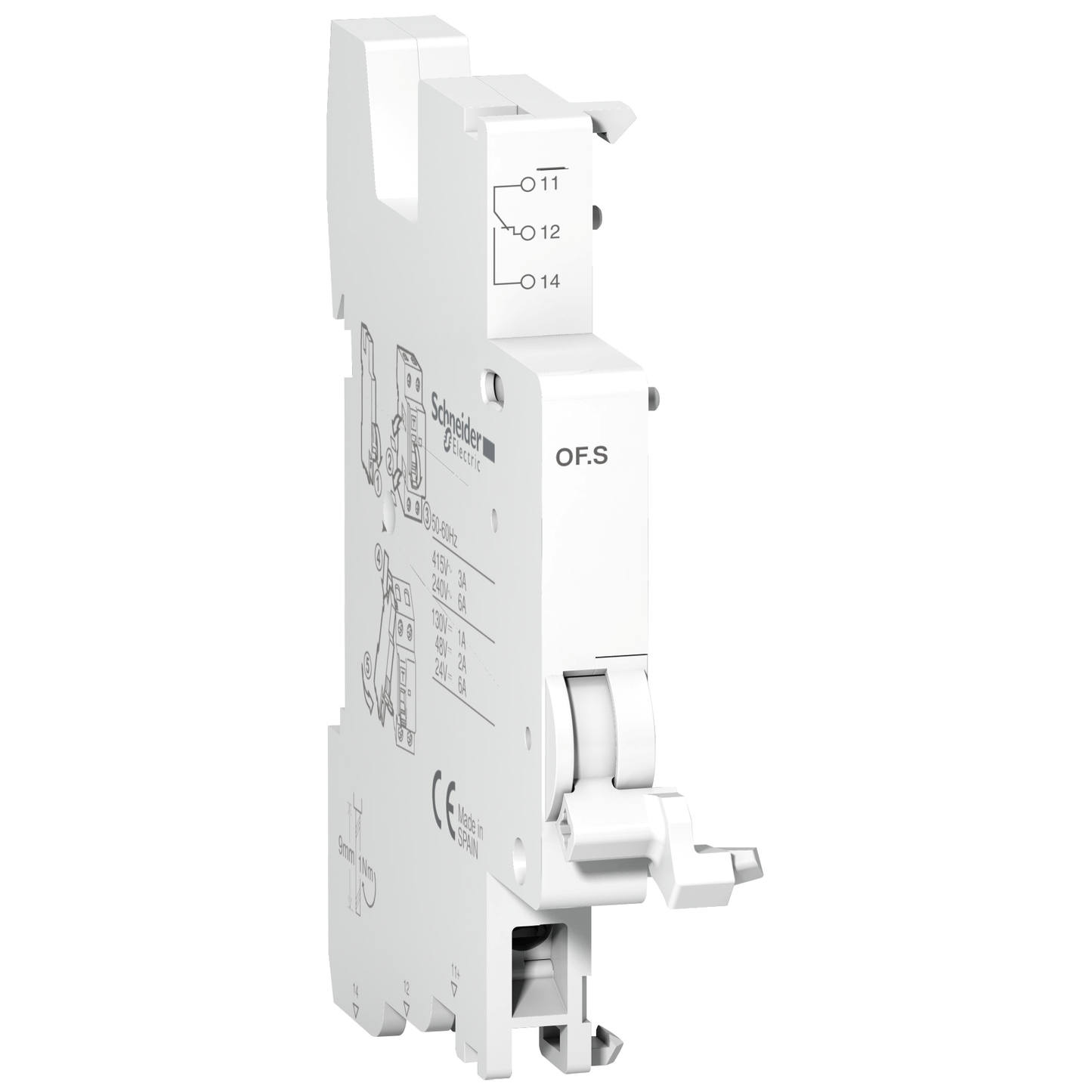 Schneider Electric-A9N26923-Acti9 - contact auxiliaire de signalisation OF.S - 1NO/NF - 1 pas de 9 mm