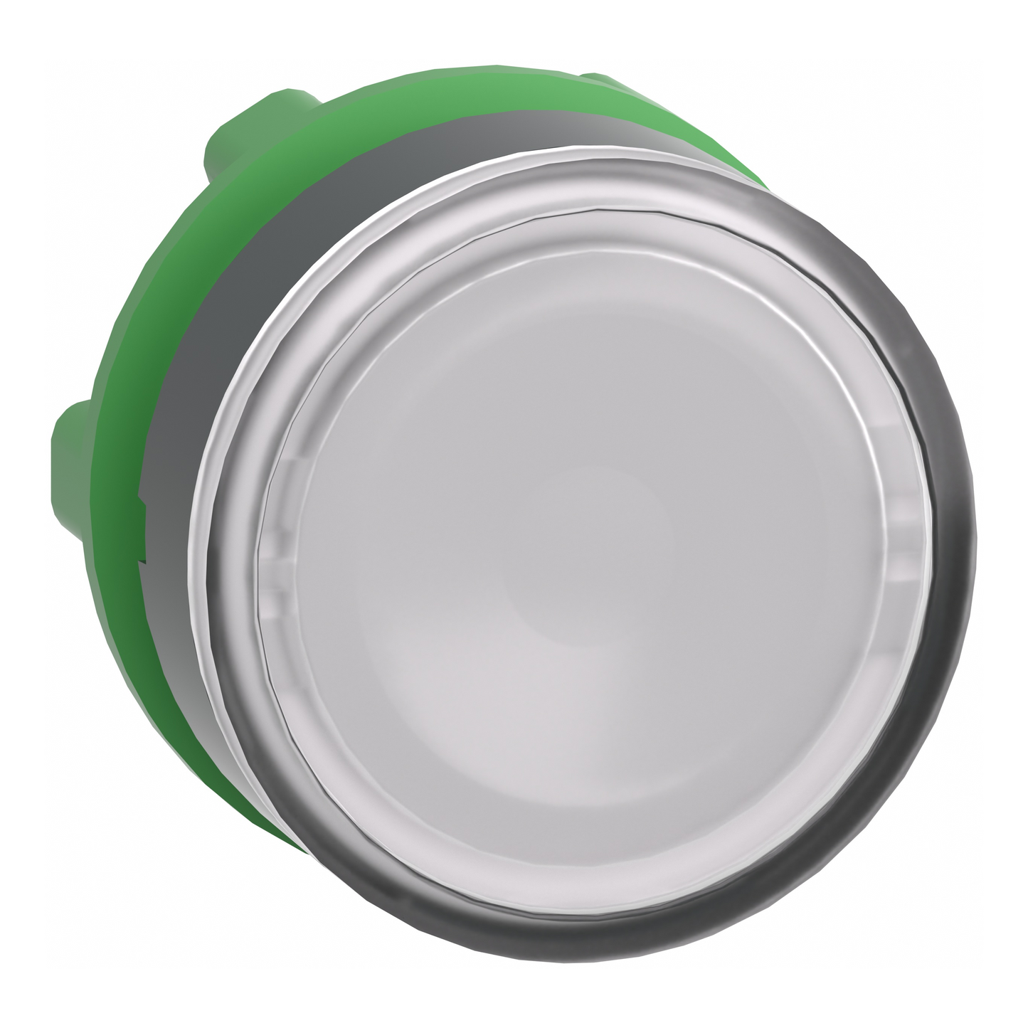 Schneider Electric-ZB5AW313-Harmony XB5 - tête bouton poussoir lumineux DEL - Ø22 - blanc