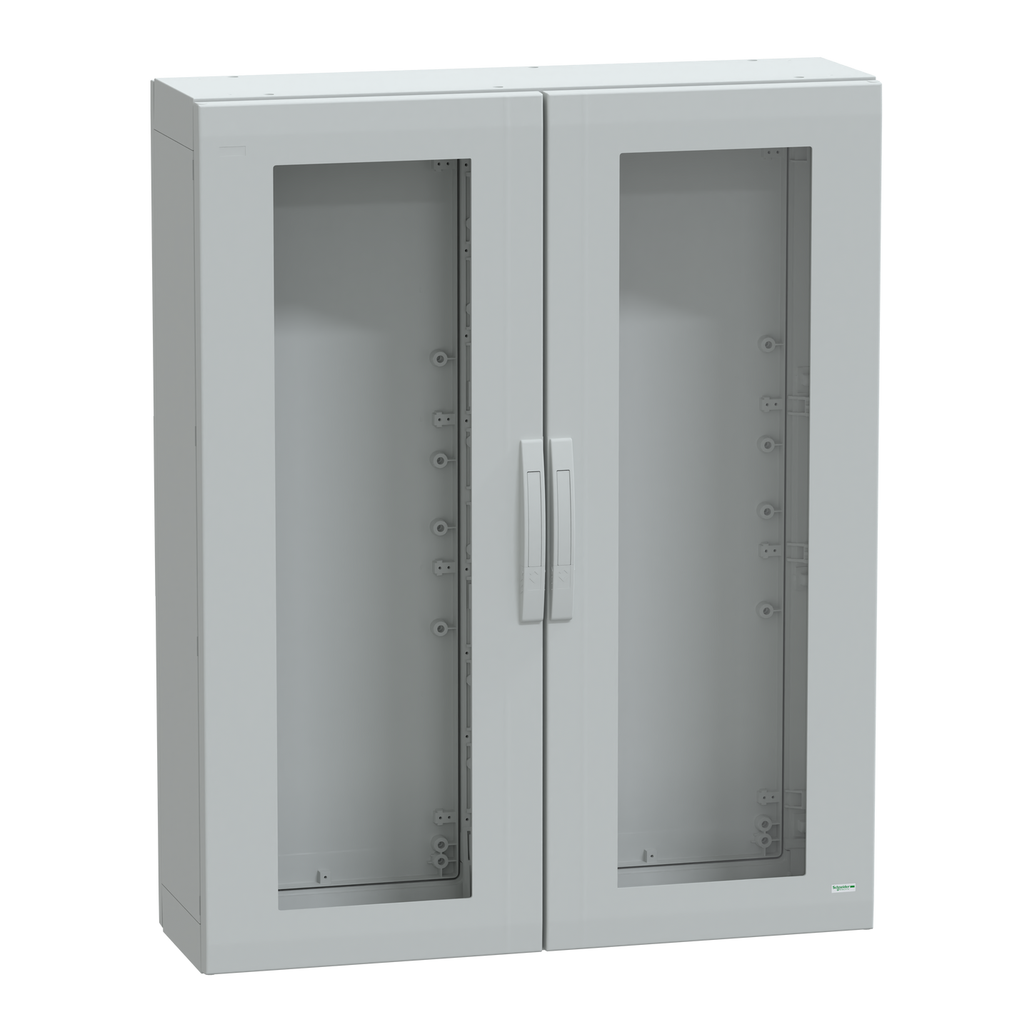 Schneider Electric-NSYPLA12103TG-Thalassa - Armoire polyester 1250x1000x320 - IP65 - vitrée Ral 7035