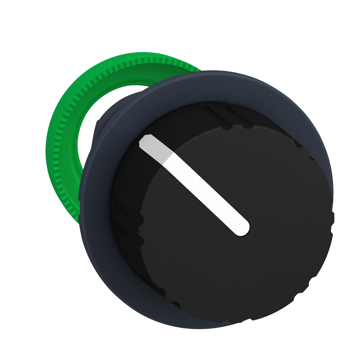 Schneider Electric-ZB5FD29-Harmony XB5 - tête bouton molette - flush - 2 posit fixes - noir