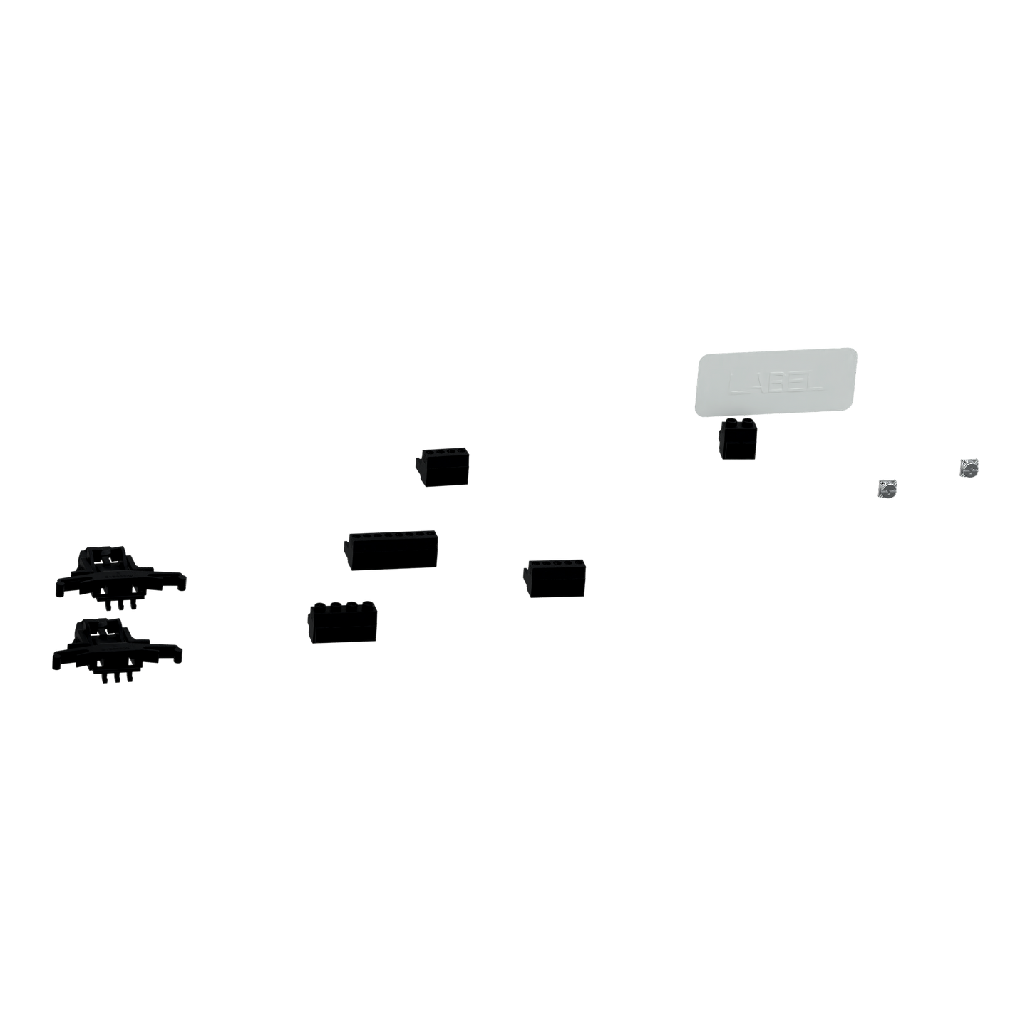 Schneider Electric-METSEPM55HK-PowerLogic - Kit connecteurs et fixation pour centrale de mesure PM5500