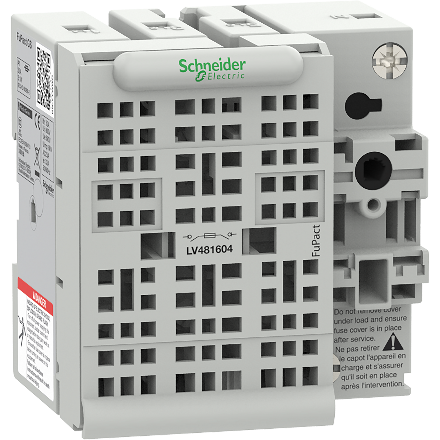 Schneider Electric-LV481604-FuPact GS - interrupteur sectionneur fusible - 32A - 4P - BS A1 - F CTRL