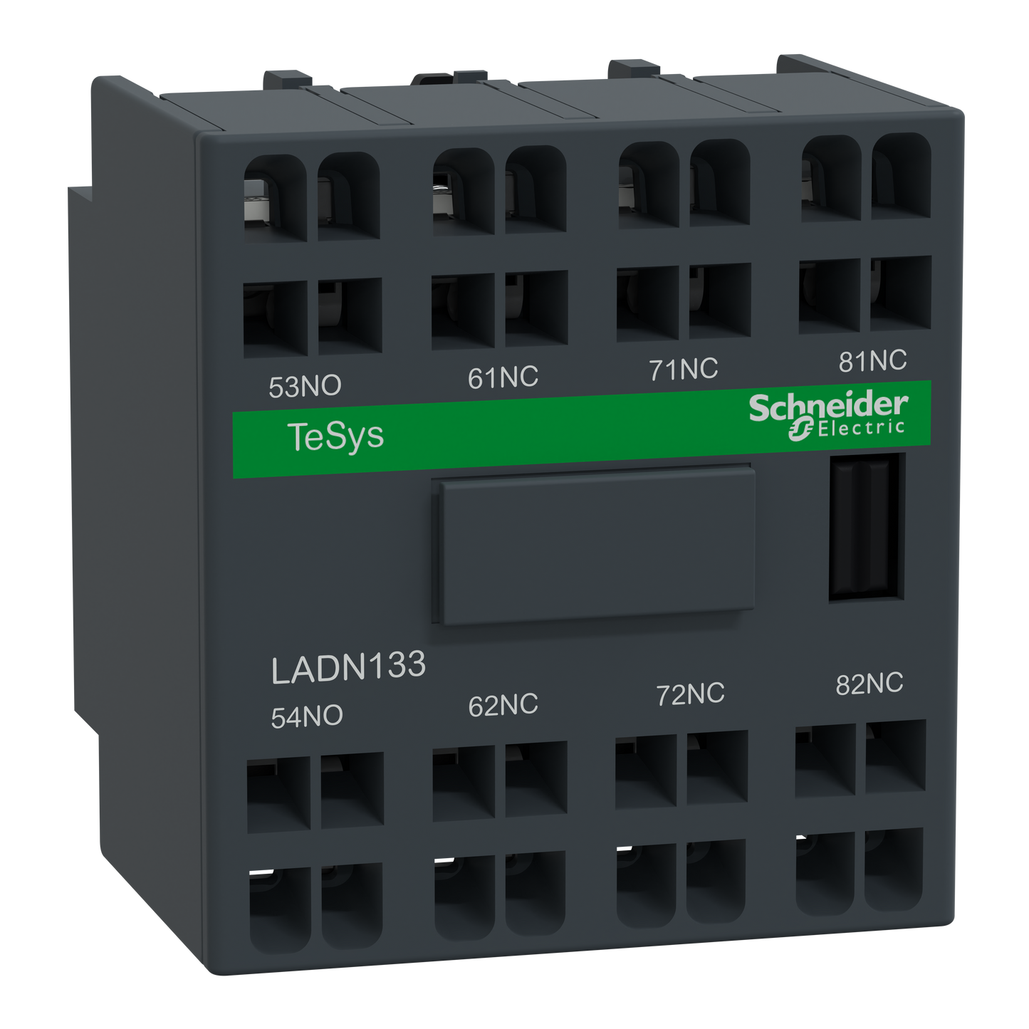 Schneider Electric-LADN133-TeSys D - bloc contacts auxiliaires frontaux - 1F+3O - bornes à ressort