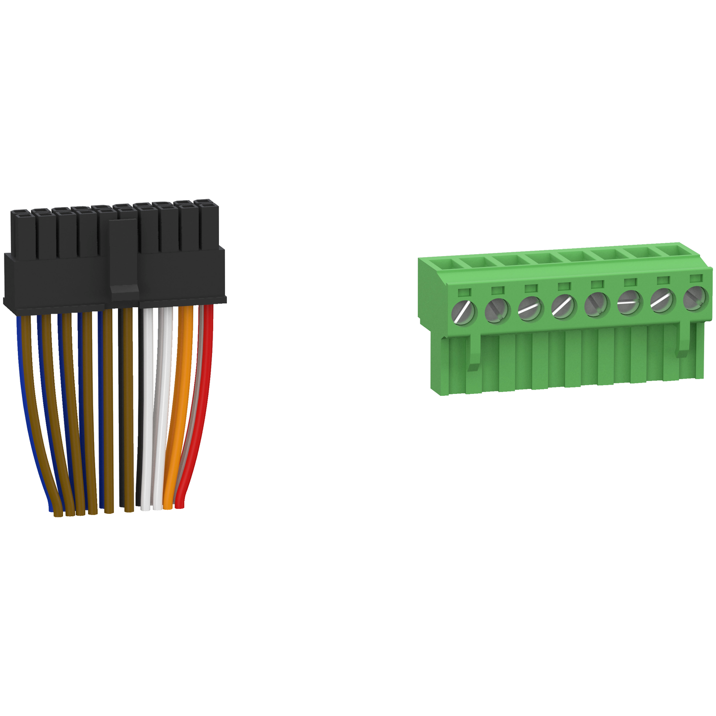 Schneider Electric-TM171ACB4OI1M-M171 OPT. LV CONNECTOR 1M CABLE