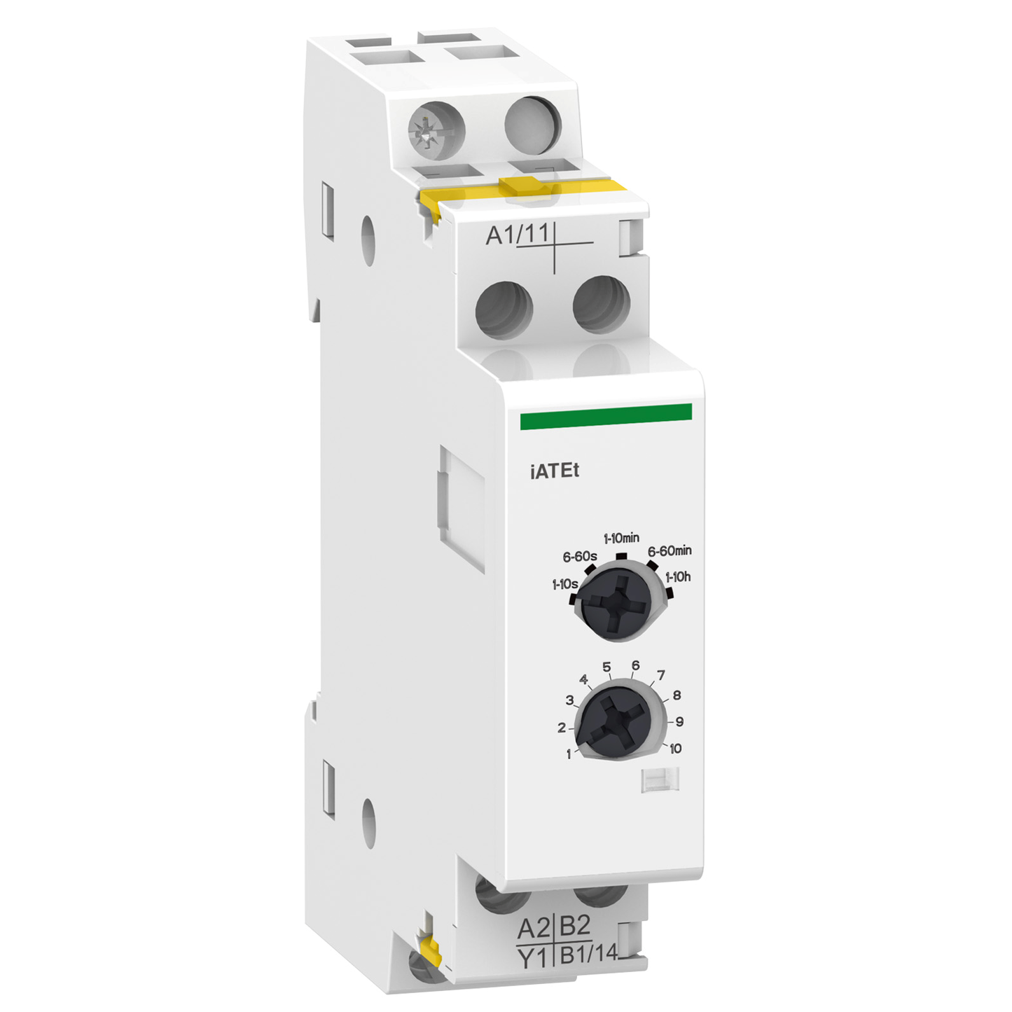 Schneider Electric-A9C15419-Acti9 iATEt - Auxiliaire de temporisation - 24 à 240Vca - pour iCT et iTL