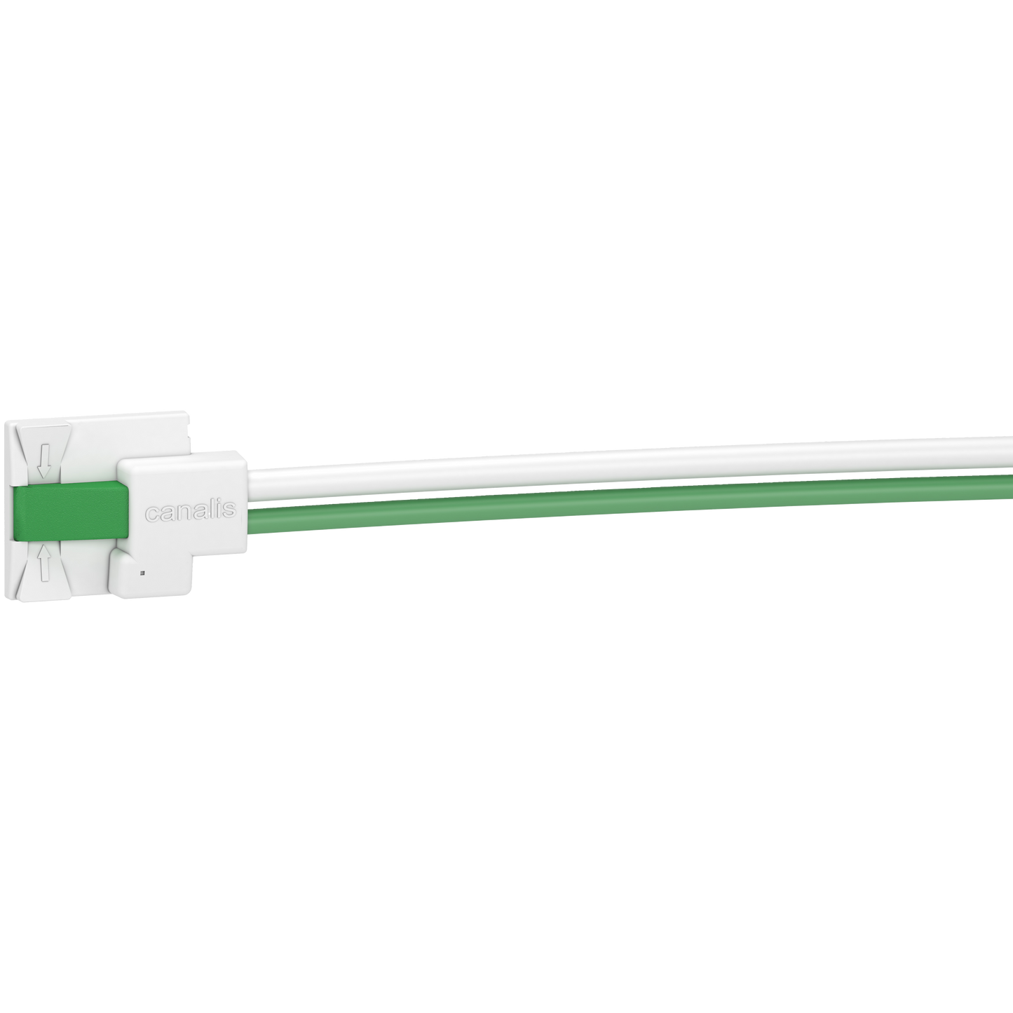 Schneider Electric-KBC16DCS101T-Canalis KB - connecteur dérivation 16A - L1+N+PE+bus - cable 1m
