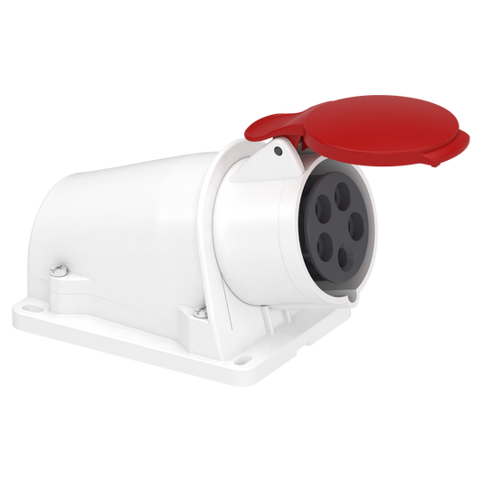 Schneider Electric-PKF16W435-Socle prise BT saille inclinée, connexion vis, IP44, 16 A 3P+N+T 380-415 V