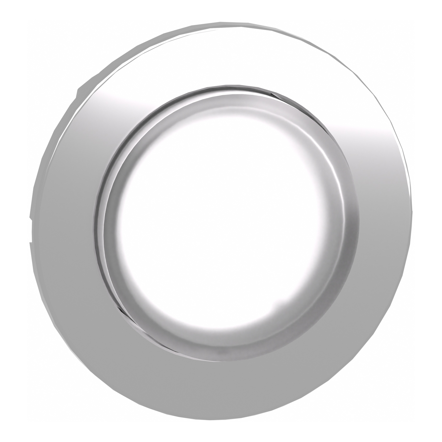 Schneider Electric-ZB4FW113-Harmony XB4 - tête bouton poussoir lum DEL - flush - dépassant - blanc