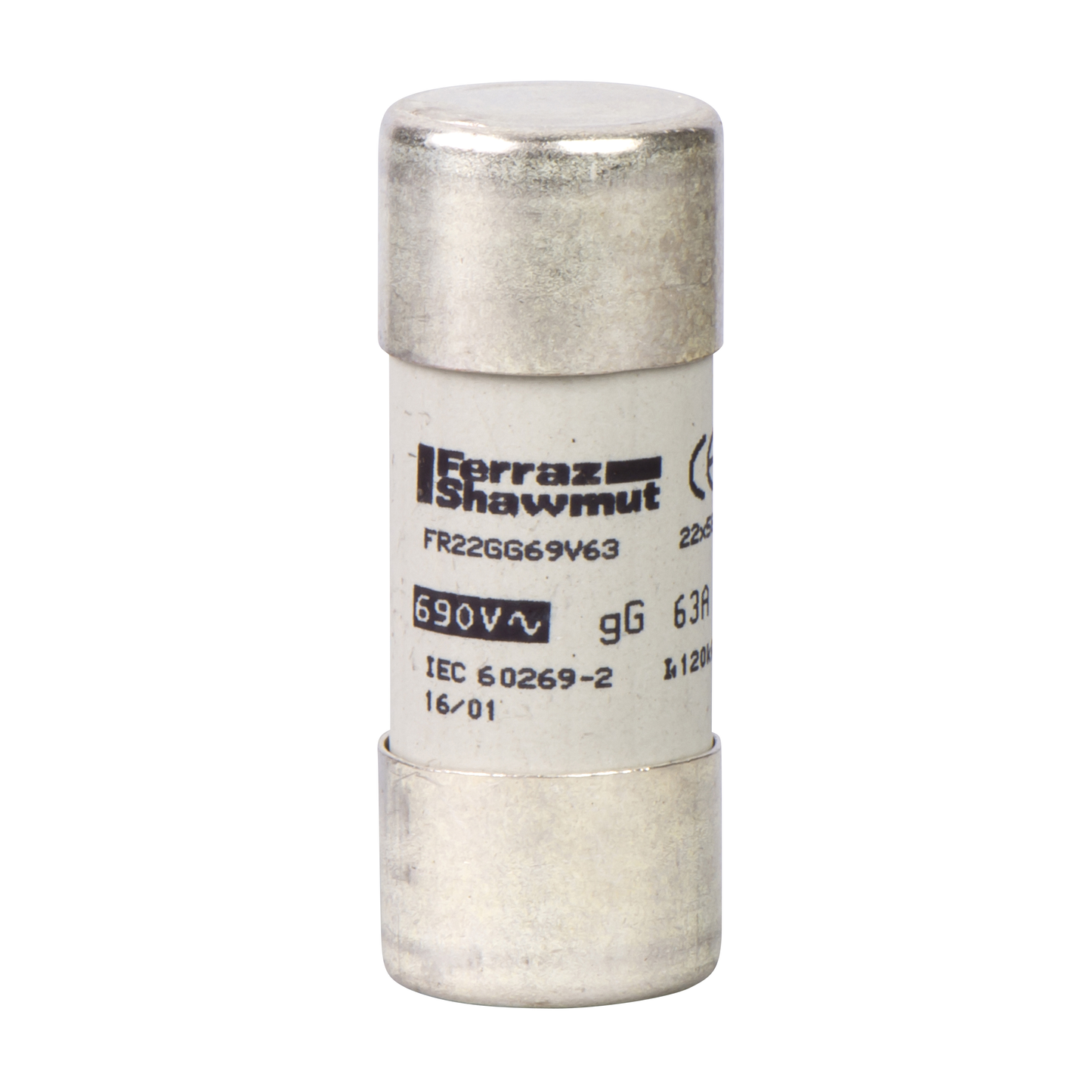 Schneider Electric-DF2FN20-TeSys DF - cartouche fusible NFC 22x58mm cylindrique - gG 20A - sans voyant